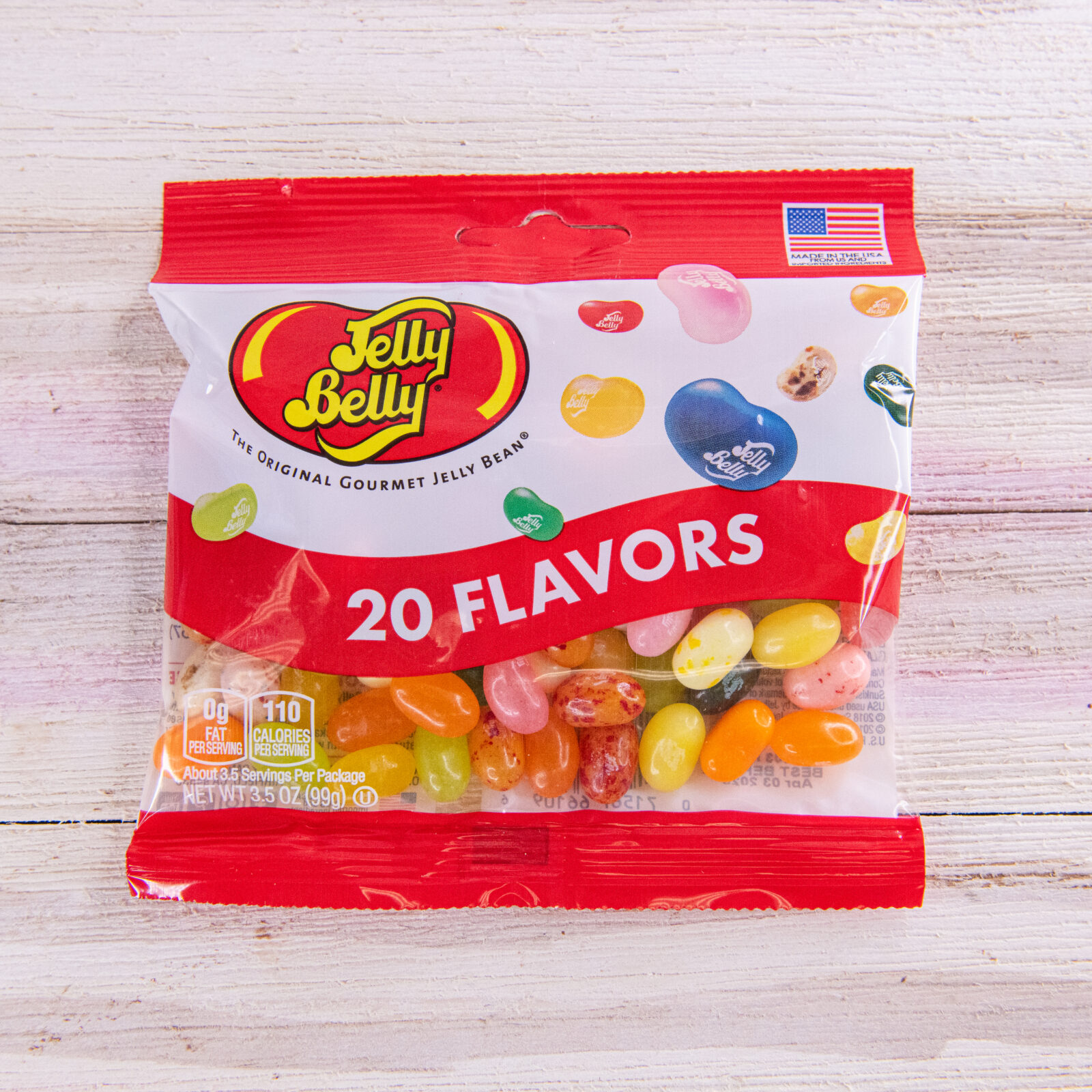 Jelly Belly 20 Flavor Bag, 3.5 oz. - Wockenfuss Candies