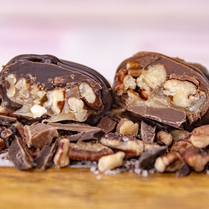 Sweet and Salty ChocolateCovered Nuts Wockenfuss Candies