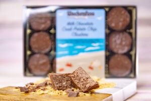 wockenfuss candies milk chocolate crab chip clusters
